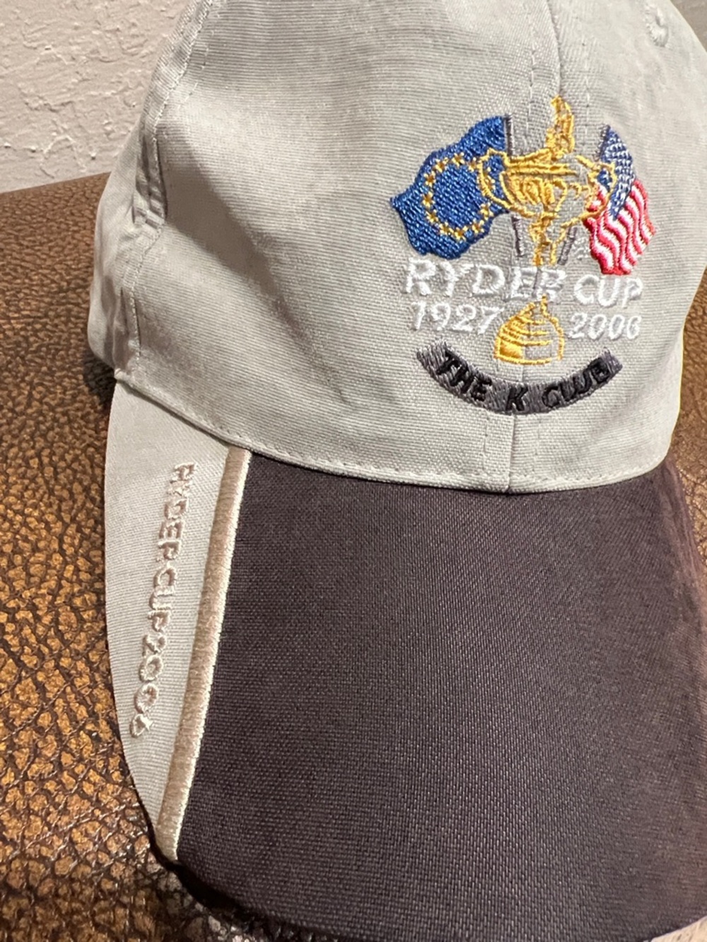 Vintage Official 1927-2006 Ryder Cup Matches Collection K-Club Red Golf ⛳️ Cap! - Picture 4 of 8